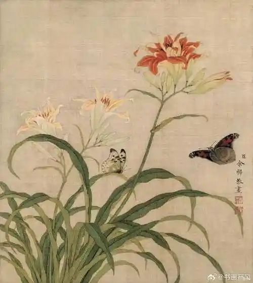 写实功力深厚,受郎世宁,唐岱等