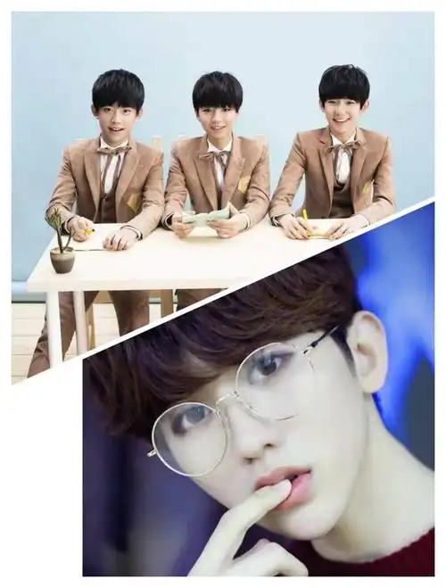 大战!tfboys候补成员蔡徐坤撞衫王俊凯,网友:故意的?