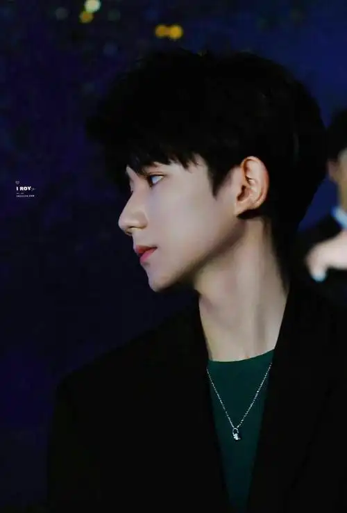 分享王源的名品侧颜,绝美颜值似仙子下凡