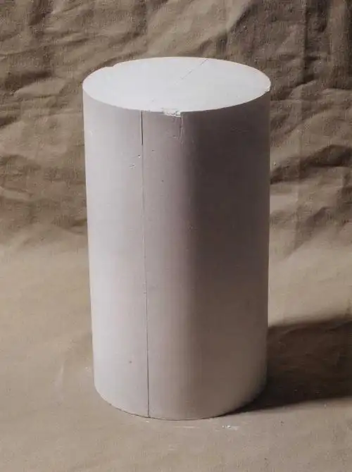 素描圆柱体石膏写生道具 超清-普画网