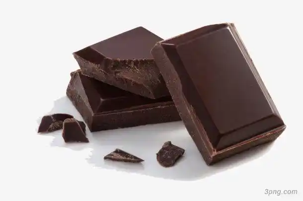 美味黑巧克力png素材透明免抠图片-其他元素-三元素3png.com