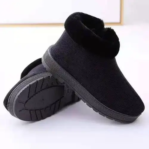防滑男女鞋加厚冬季休闲鞋加绒保暖鞋女士棉鞋潮流时尚2020新款