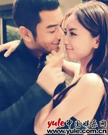 黄晓明与baby(资料图)