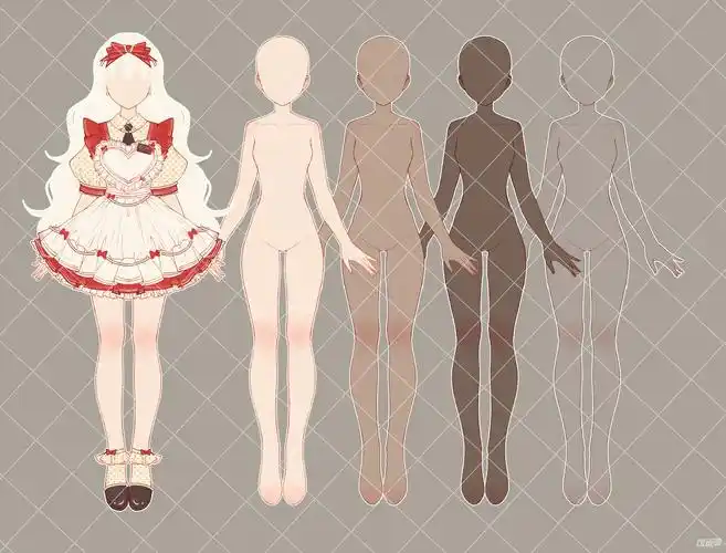 举报 可做于人设服设用 尺寸1536*2048 分线稿和底色 有白棕黑灰四色