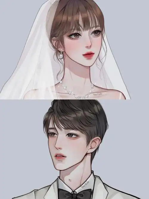 画了杨紫和肖战的cp情头