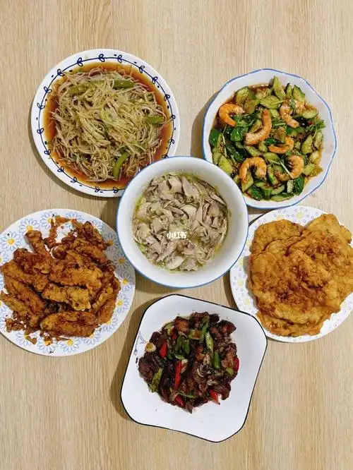 给女朋友做的饭!