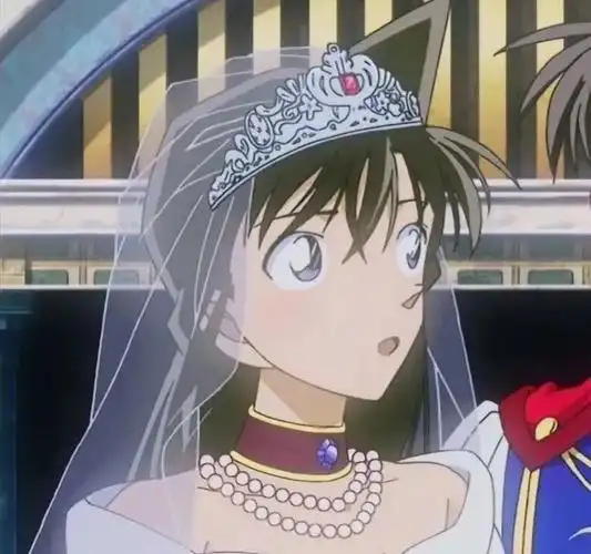 工藤新一和小兰的情侣头像【婚礼纪】