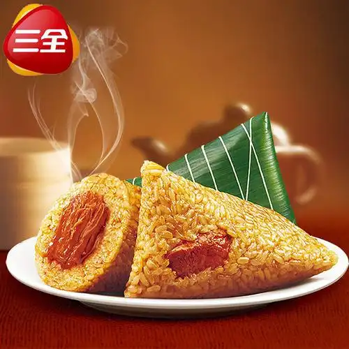 三全嘉兴粽子猪肉粽3只300g