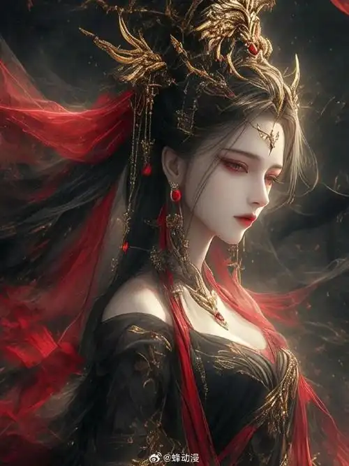 动漫壁纸黑暗女王