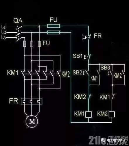 电工入门的基础电路原理图普及篇-电路图讲解-电子技术方案
