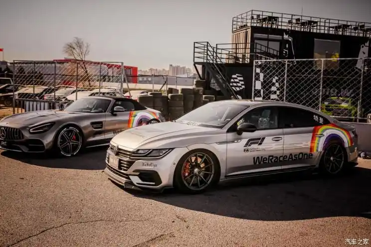 史上最美大众f1安全车涂装的大众cc