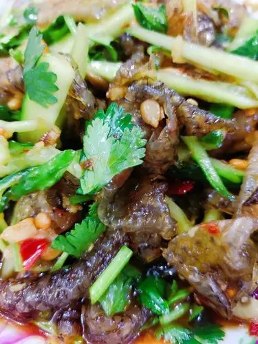 凉拌鱼皮的做法