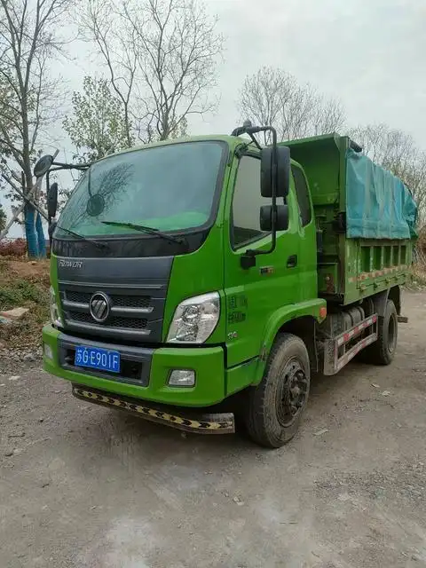 低价转让大量蓝牌自卸车 个人一手车 价格便宜的图片