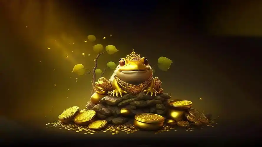 金蟾招财 4k 发财(动物静态壁纸) - 静态壁纸下载 - 元气壁纸