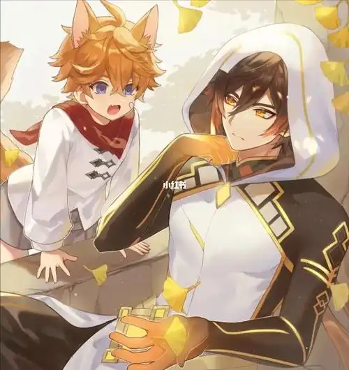 twi:re710pngn#原神  #达达利亚  #钟离  #公钟