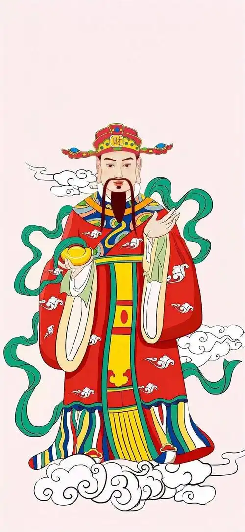 财神爷壁纸|大年初五迎财神_网易订阅