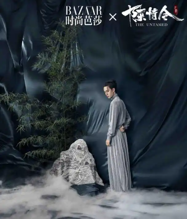 肖战王一博拍时尚杂志,《陈情令》新体验,古风扮相着实美