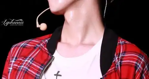 鹿晗一字锁骨的魅力 这是哪路神仙雕刻出来的艺术品啊