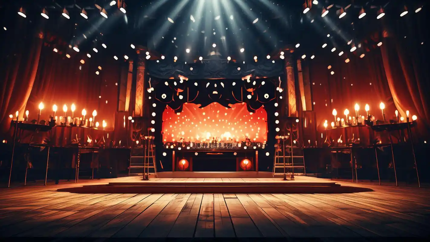 炫酷舞台背景壁纸大放送91 想给你的手机或电脑桌面换点新鲜感吗?