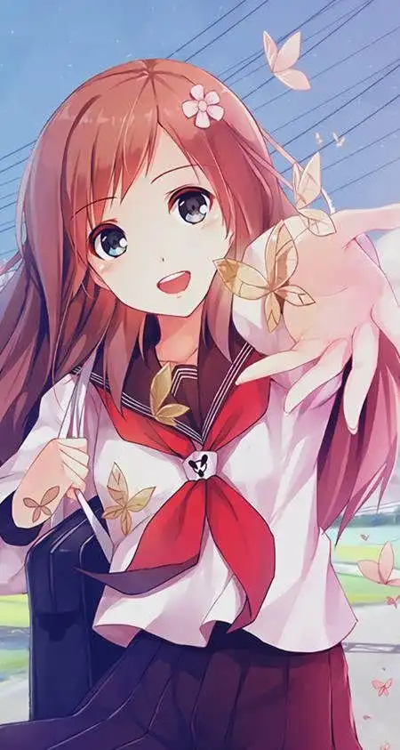 动漫女生二次元皮肤_卡通动漫qq皮肤_我要个性网