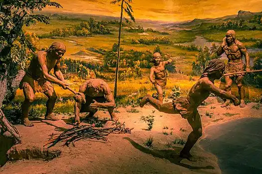 元谋人原始人鄂伦春族尧舜禹,历史人物,历史故事,浮雕,古代人物,雕塑