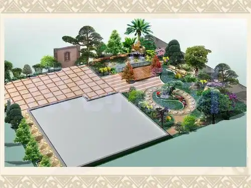 别墅庭院景观设计ppt