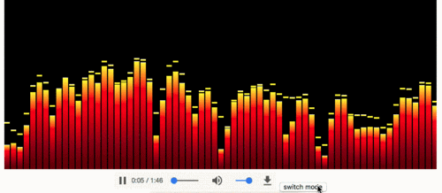 有节奏的音乐跳动