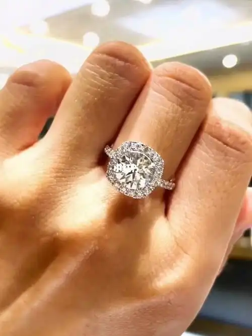 2克拉theone结婚钻戒