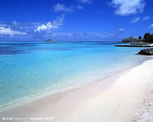 碧海蓝天摄影图_碧海蓝天_自然风景_自然景观_摄影图库_昵图网nipic.