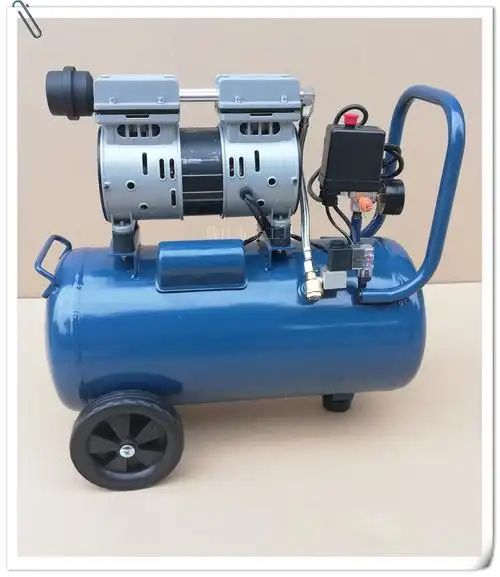 喷漆东成空压机静音24升气泵空气压缩机高压木工冲气机冲气泵