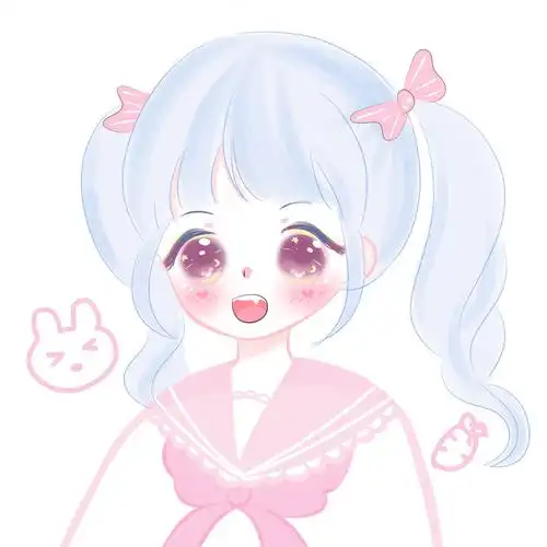 自描可爱女生头像