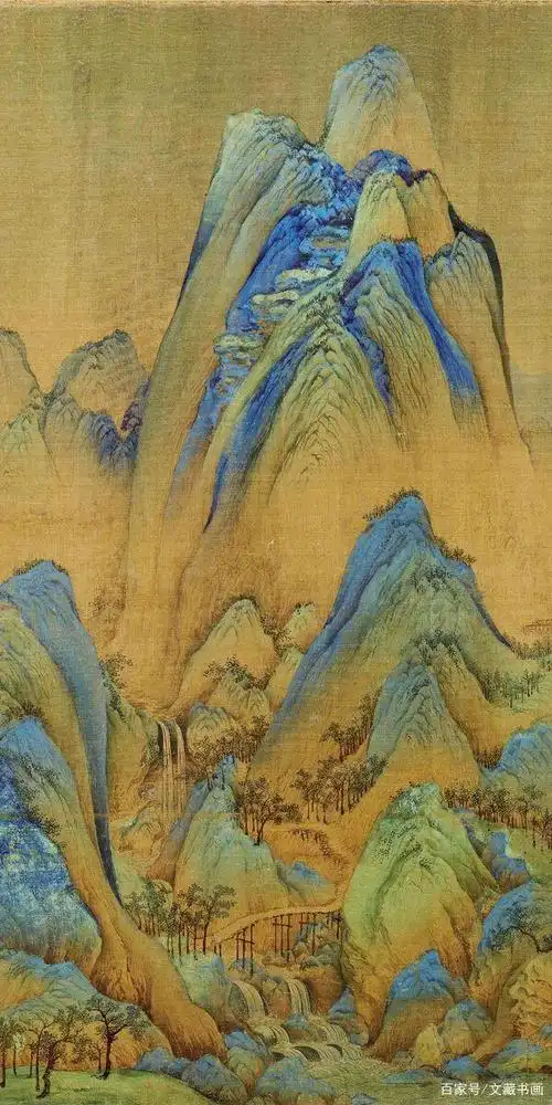 《千里江山图》——天才画家王希孟的绝笔之作,后被多人争相收藏