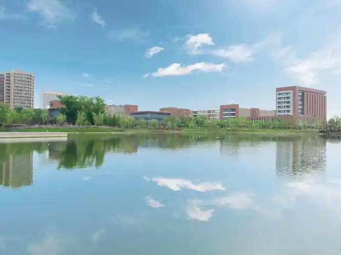 人工湖-南京中医药大学翰林学院后勤管理处