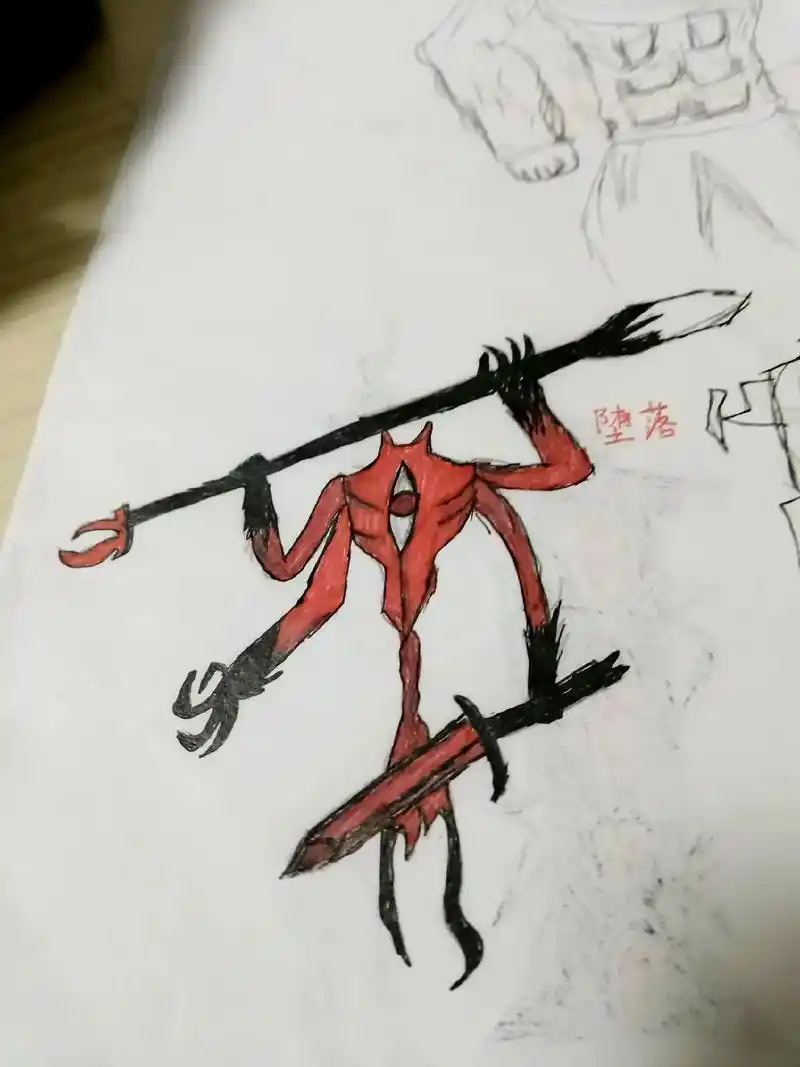 刚放寒假,浅浅画一下#火柴人 #日常瞎画 #马桶人 #恶魔 - 抖音