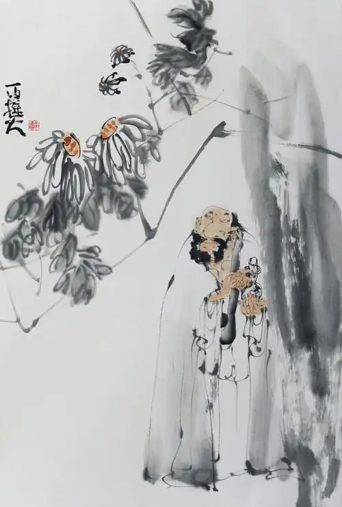 苦把流光换画禅访新文人画画家戴雨樵