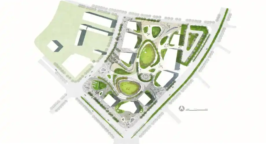 psd景观彩平分享及要点分析