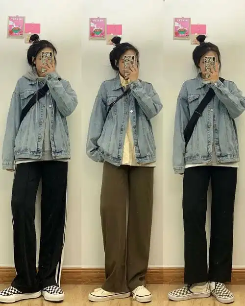 168127你们一直催的牛仔外套搭配分享来啦