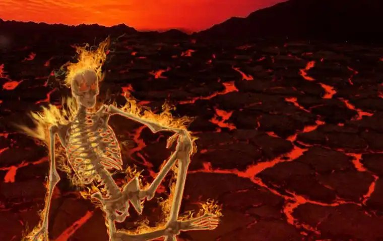 八热地狱身如炭