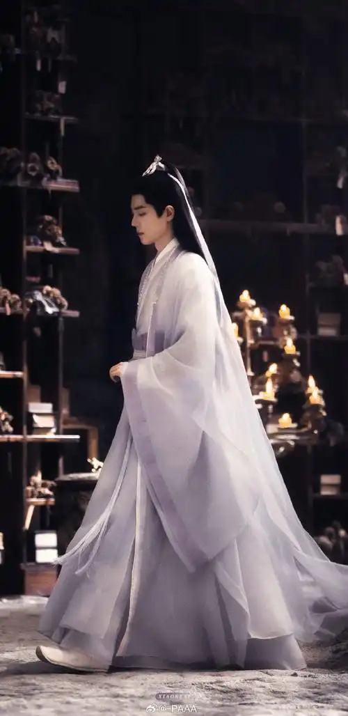 肖战纱袍造型仙气十足