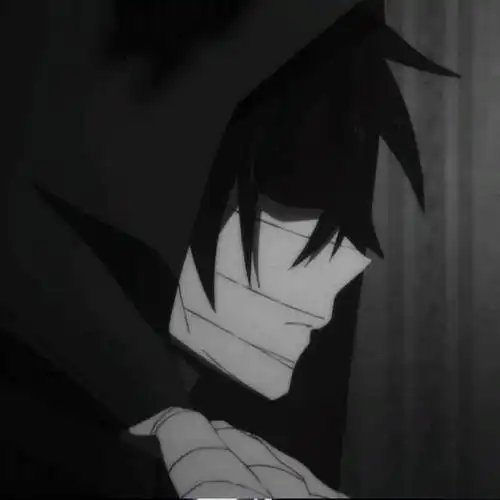 冷澈:高冷黑白动漫男头_卡通动漫头像_我要个性网