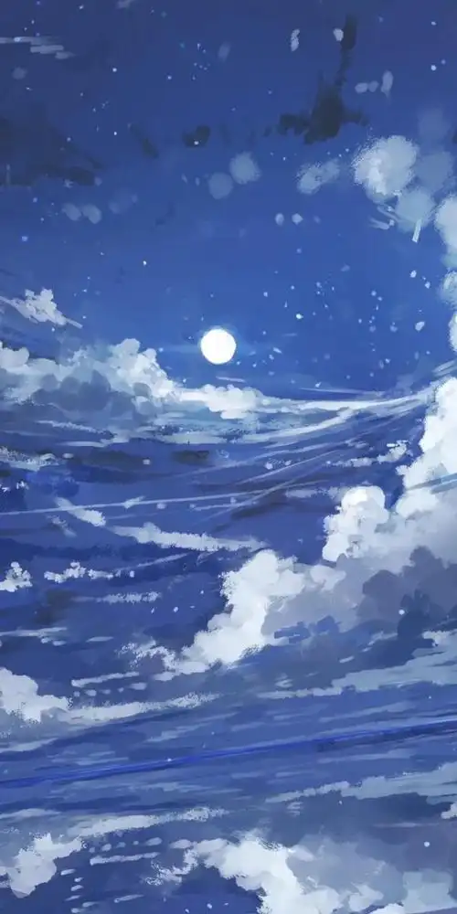 蓝色系高清桌面壁纸大图