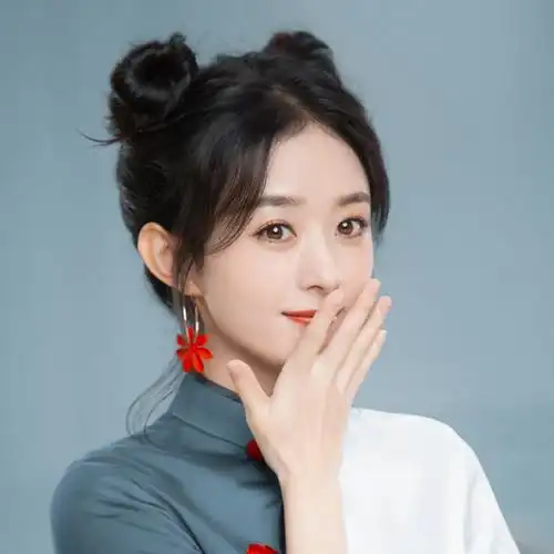 赵丽颖可爱双丸子头(哪吒发型)|必胜客广… - 堆糖,美图壁纸兴趣社区