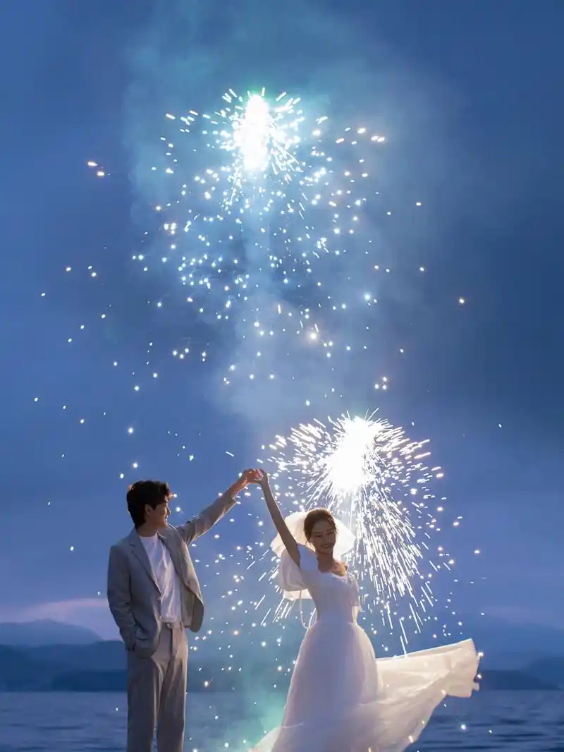 郑州夜景婚纱照怎么拍才好看