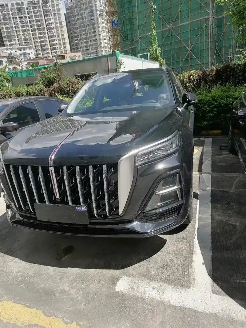 23款红旗hs5黑色四驱旗领pro版指导价21.38特价包牌 - 抖音