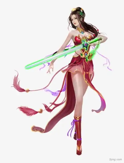 魔法师道士古装女剑客女侠游戏人物86