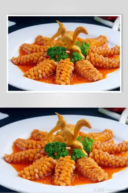 热菜松果鱼食品图片素材