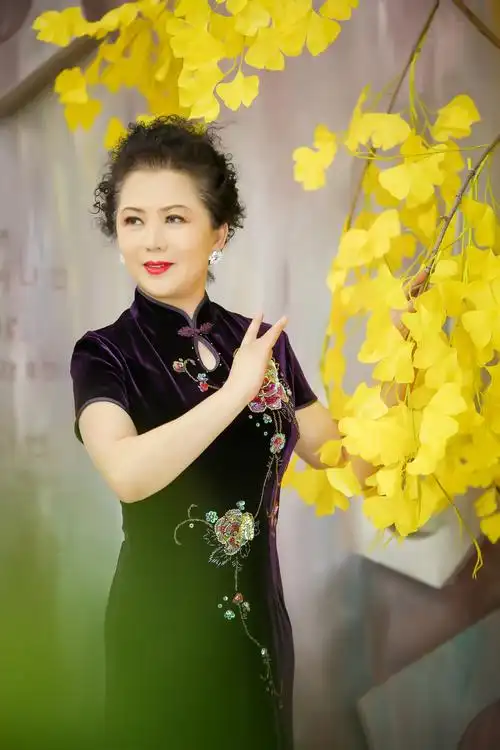 旗袍女人花 - 美篇