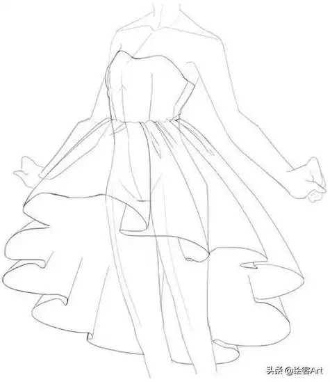 裙子简笔画简单又漂亮裙子简笔画简单又漂亮连衣裙
