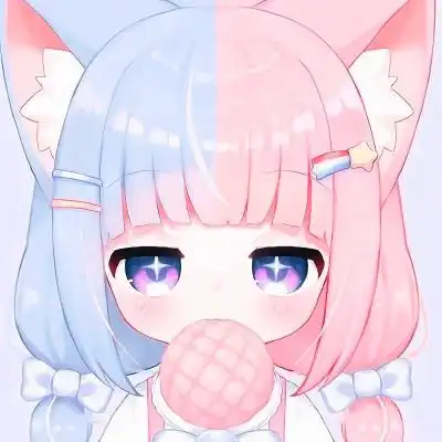 动漫女生头像可爱呆萌好看图片