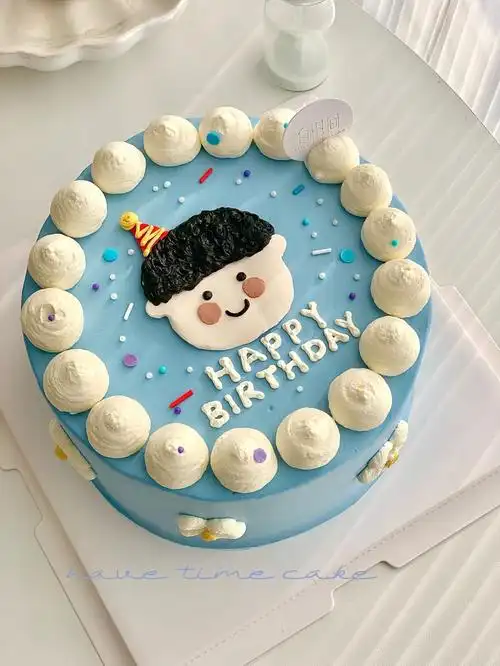 ins男生可爱头像蛋糕合肥蛋糕